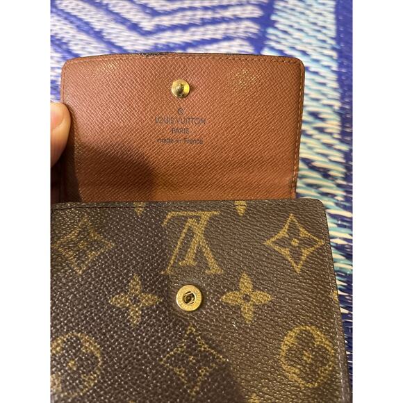 Louis Vuitton Wallet Brown Monogram Portefeiulle Elise Trifold Wallet -Nice One! - Picture 5 of 10